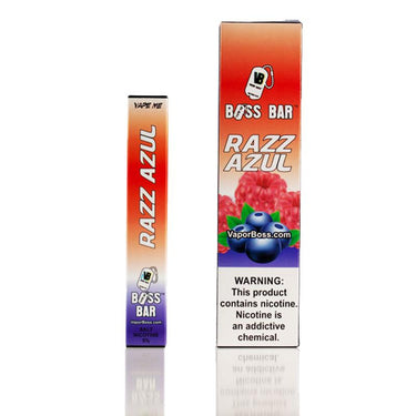 Boss Bar Razz Azul | $7.95 | Fast Shipping